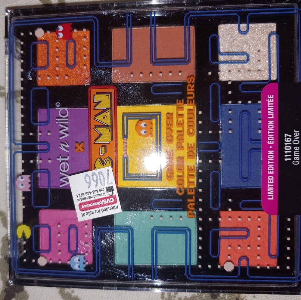 Pac Man Wet n Wild eyeshadow palette